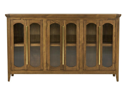 Claire 71" 6 Door Sideboard - Earth