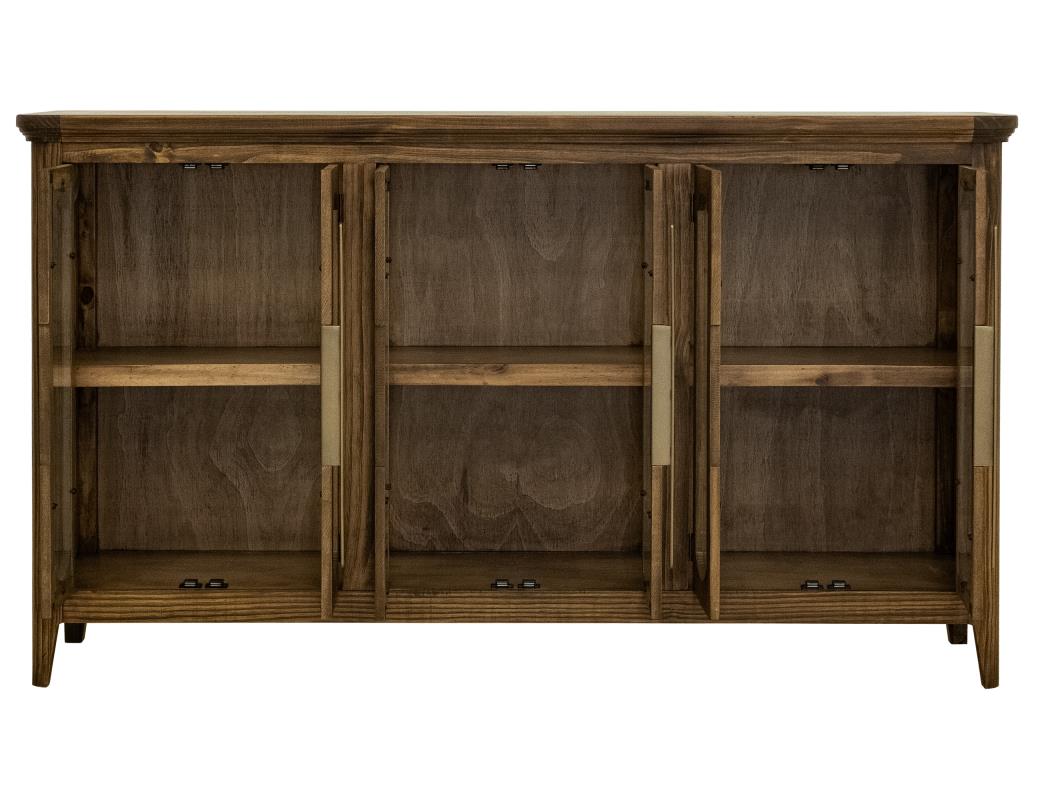 Claire 71" 6 Door Sideboard - Earth