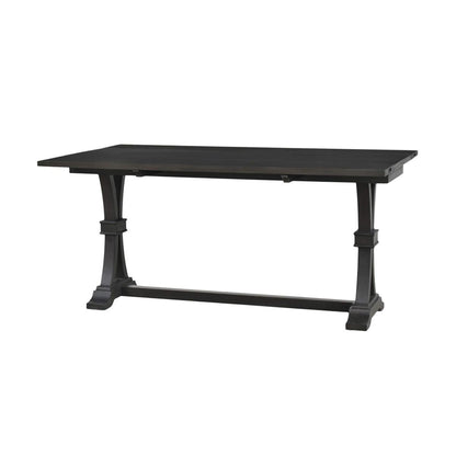 Angelina 64" Folding Top Console Table - Grey Oak