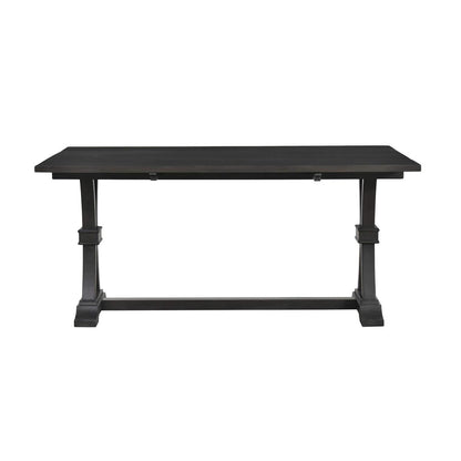 Angelina 64" Folding Top Console Table - Grey Oak