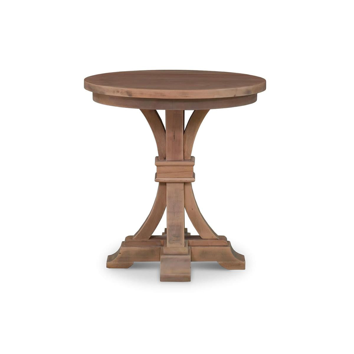 Vika 24" Mahogany End Table - Driftwood