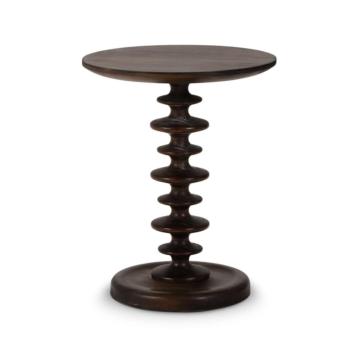 Ronnell 16" Mahogany End Table - Walnut
