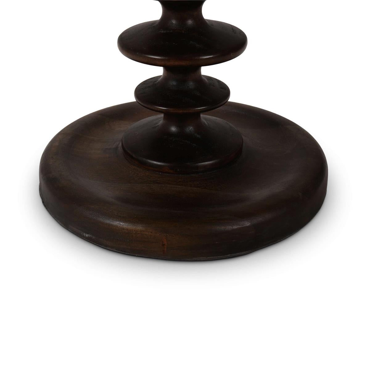 Ronnell 16" Mahogany End Table - Walnut