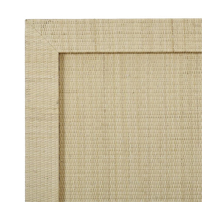 Hadley 64" Mahogany Queen Bed - Rattan