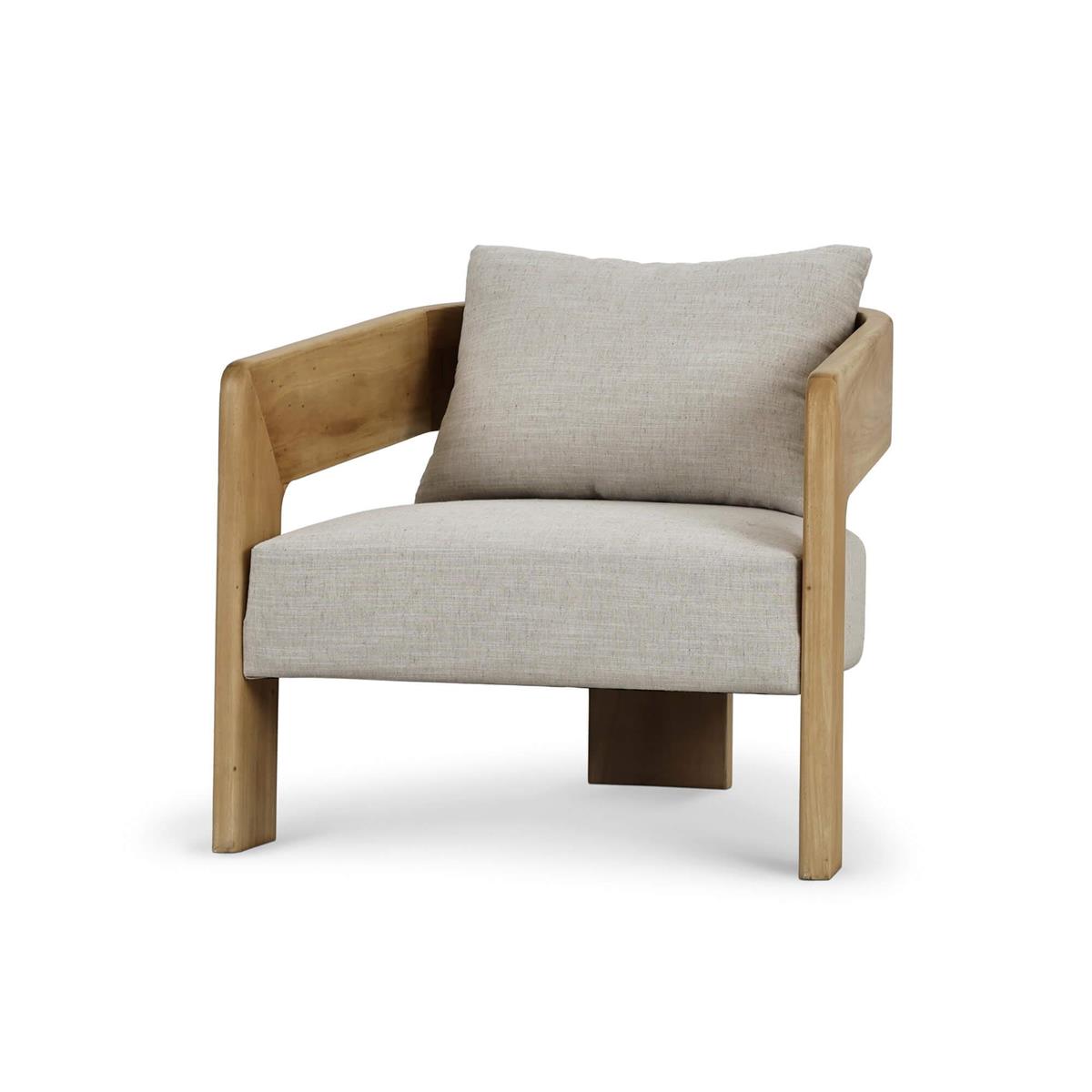 Declan 32" Occasional Chair - Siena Ivory Linen