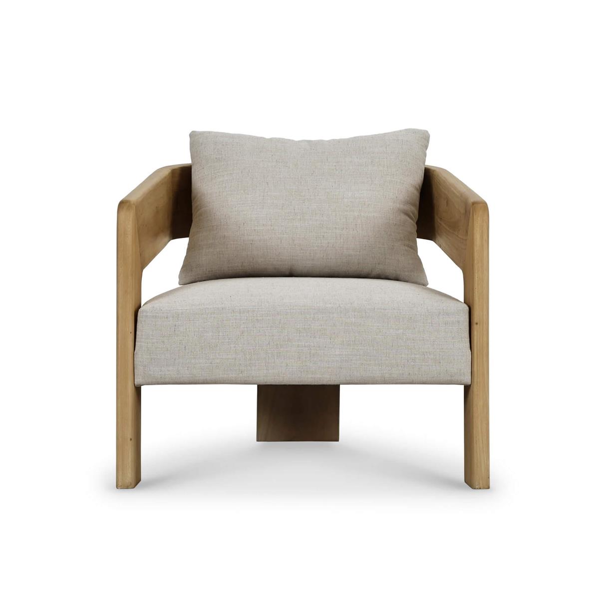 Declan 32" Occasional Chair - Siena Ivory Linen