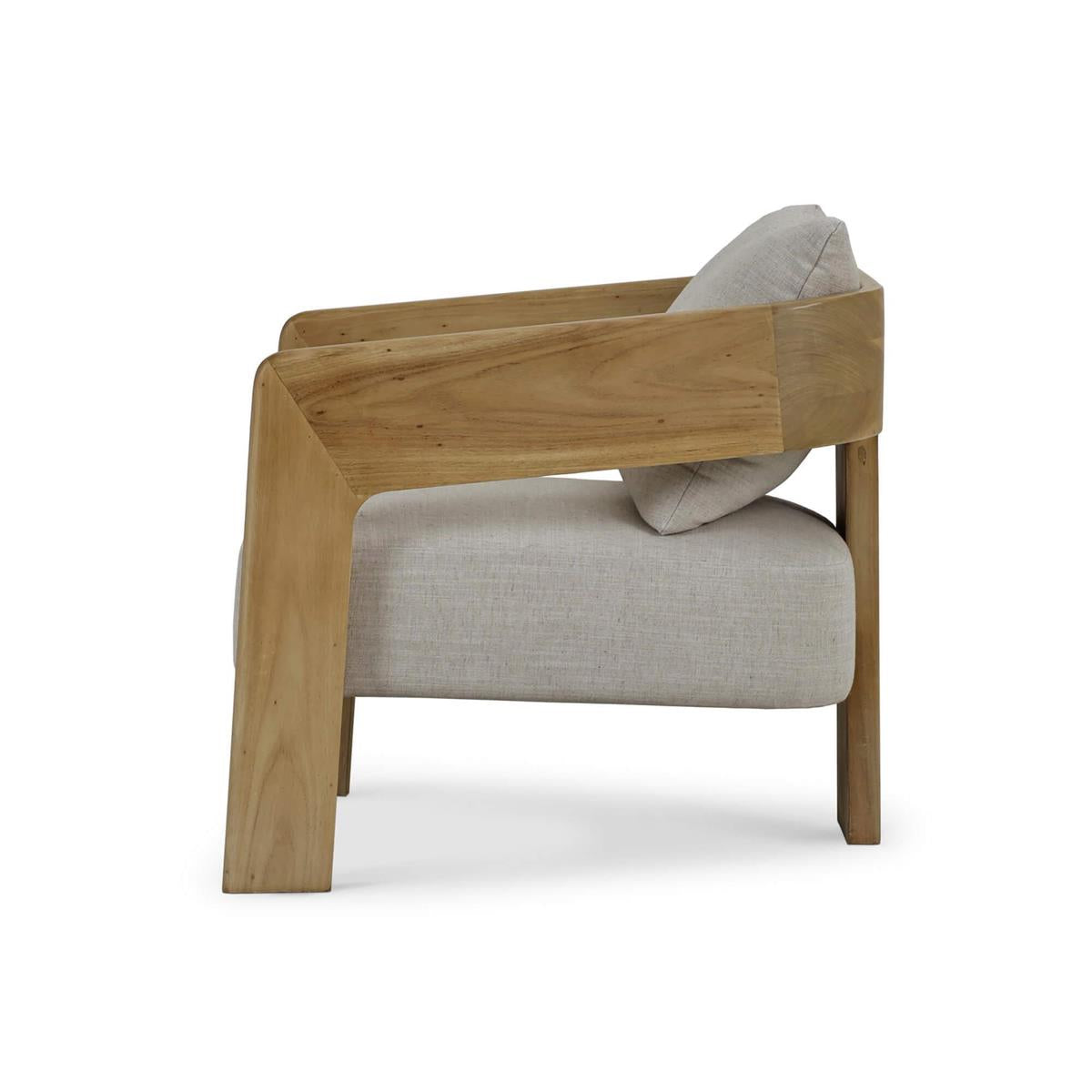 Declan 32" Occasional Chair - Siena Ivory Linen