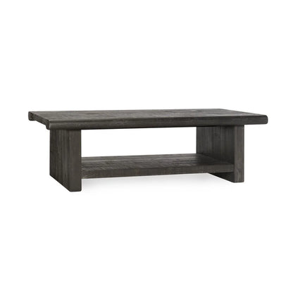 Kilah 58" Rectangular Coffee Table - Carbon Black