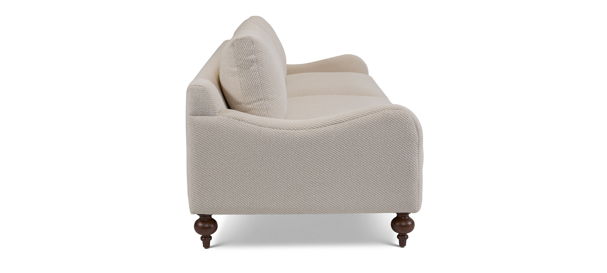 Anne 62" English Arm Express Ship 2 Cushion Loveseat