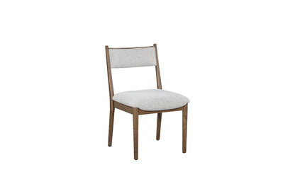 Morris Elm Dining Side Chair - Natural & Latte
