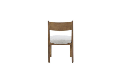Morris Elm Dining Side Chair - Natural & Latte