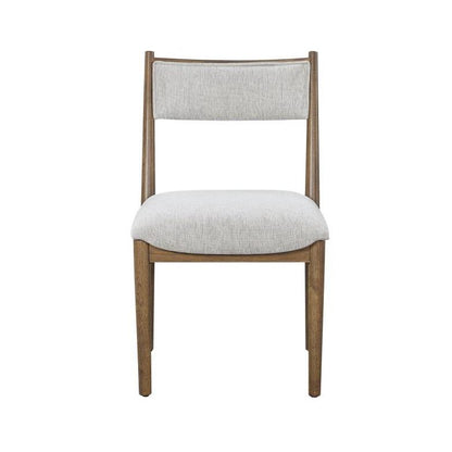 Morris Elm Dining Side Chair - Natural & Latte
