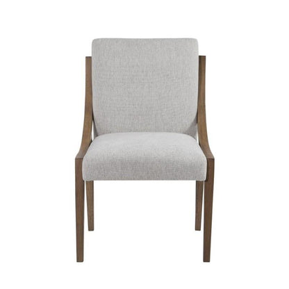 Wendell Dining End Chair - Natural & Latte