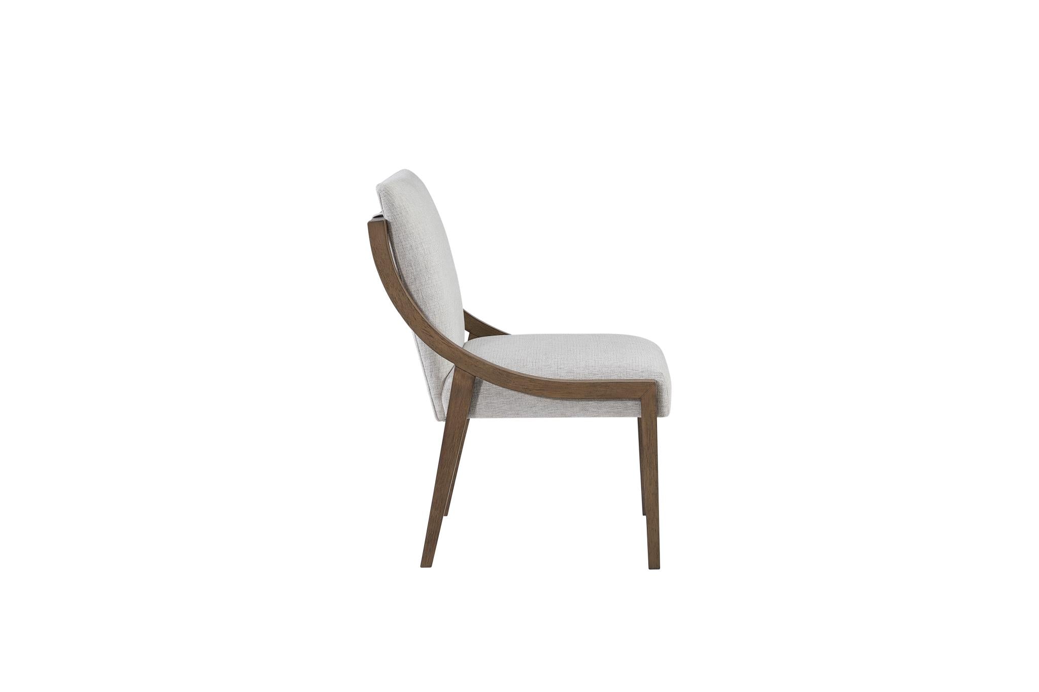 Wendell Dining End Chair - Natural & Latte