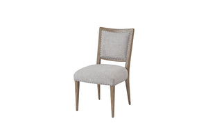 Marissa Upholstered Dining Chair - Almond + Driftwood