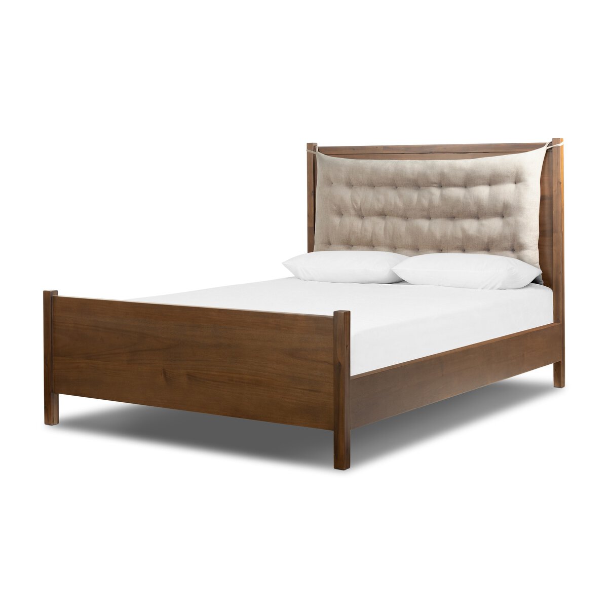 Eliana 65" Queen Bed - Saddle Tan