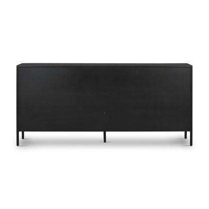 Ellington 74" Sideboard - Black Iron + Bronze