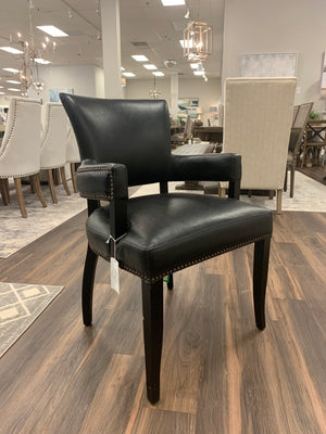 Ronald Arm Chair - Mink Leather