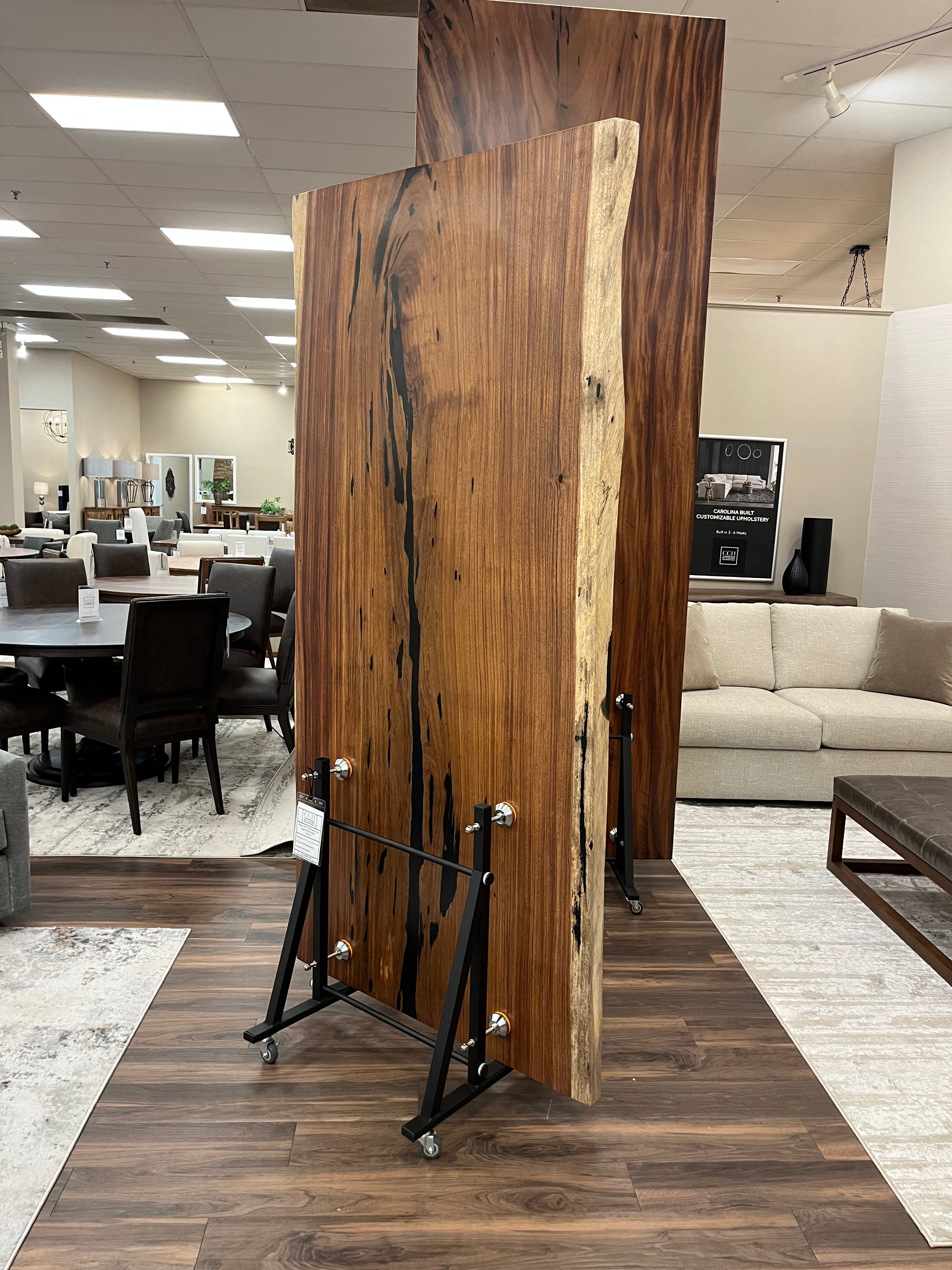 Nicoya 84" Guanacaste Live Edge Dining Table - Natural - SN427