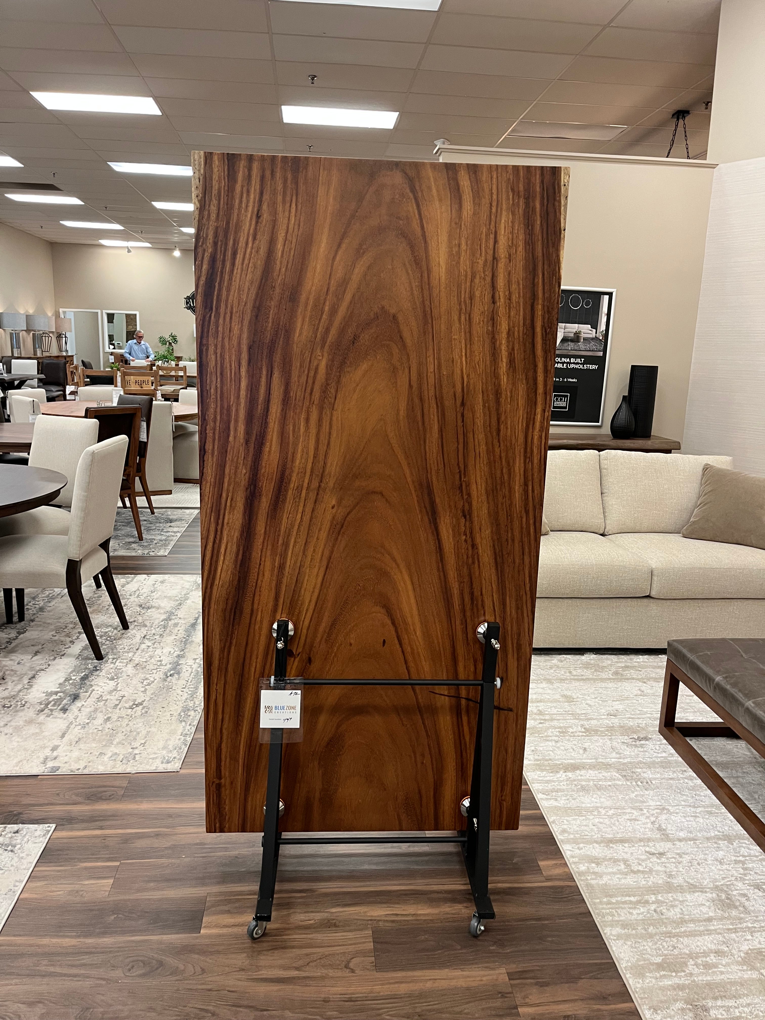 Avellanas 72" Guanacaste Live Edge Dining Table - Natural - SN449