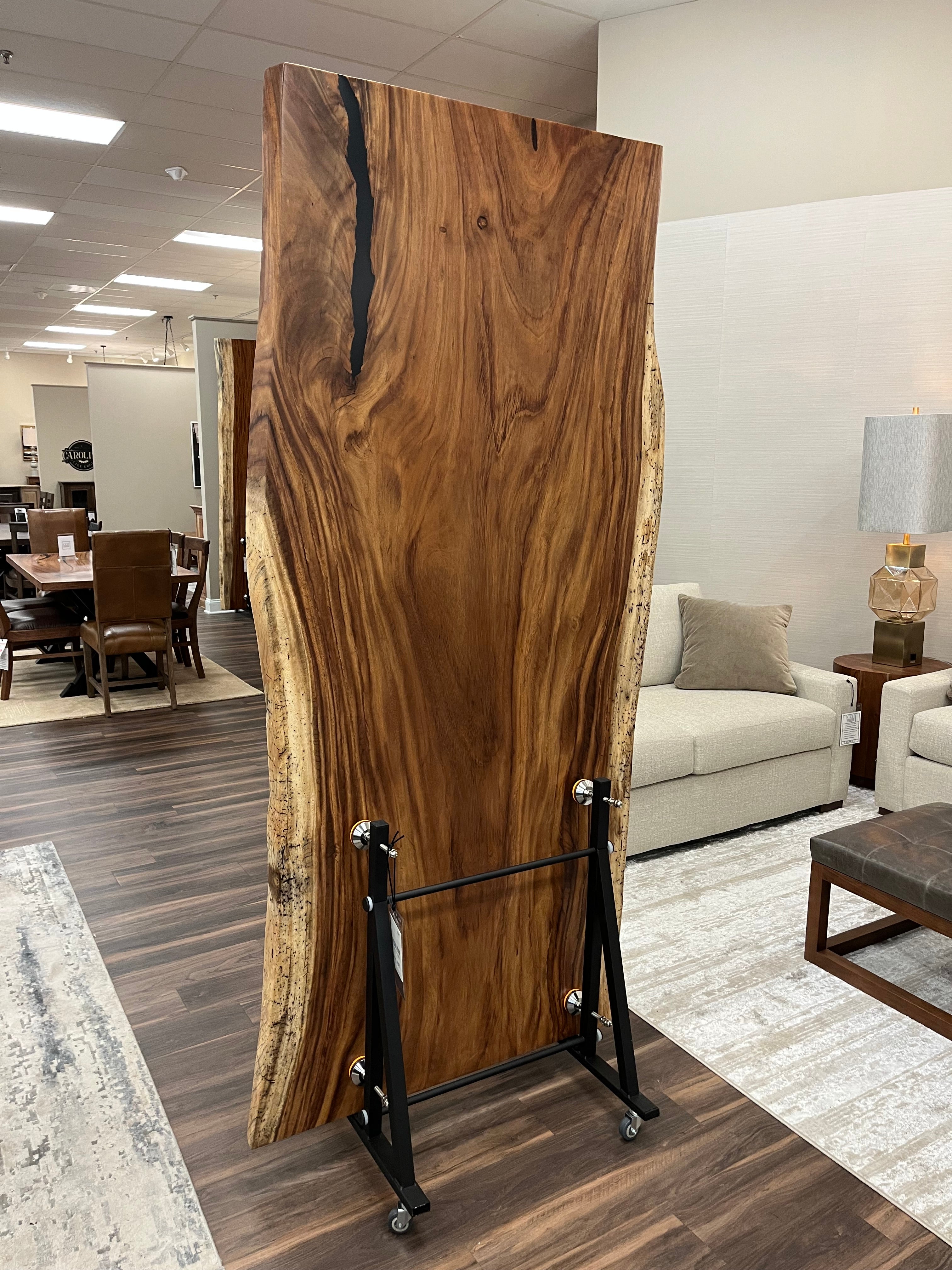 Nicoya 84" Guanacaste Live Edge Dining Table - Natural - SN451