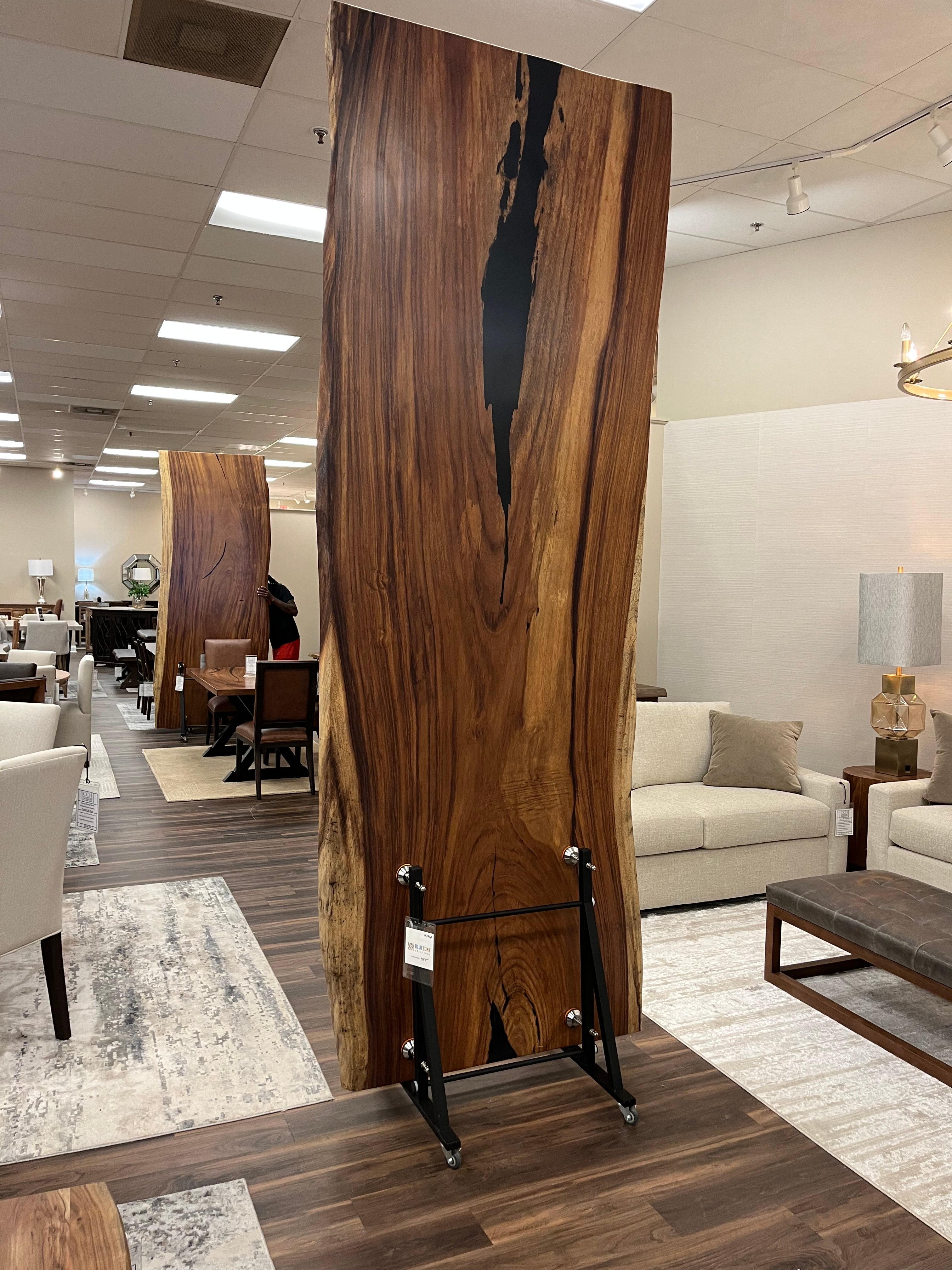 Nicoya 120" Guanacaste Live Edge Dining Table - Natural - SN455