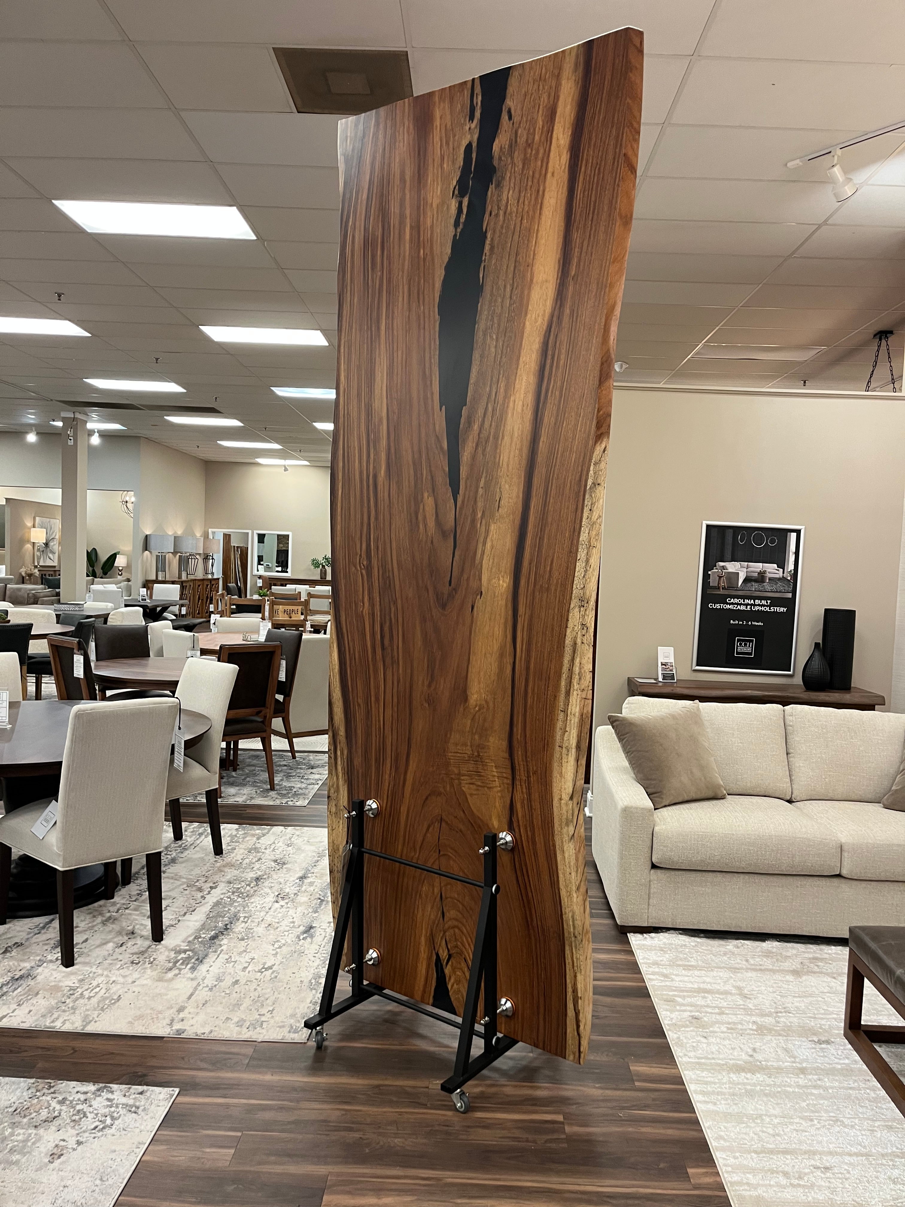 Nicoya 120" Guanacaste Live Edge Dining Table - Natural - SN455