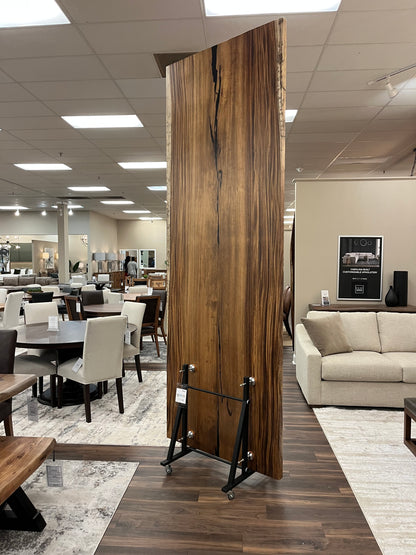 Avellanas 120" Guanacaste Live Edge Dining Table - Natural- SN459