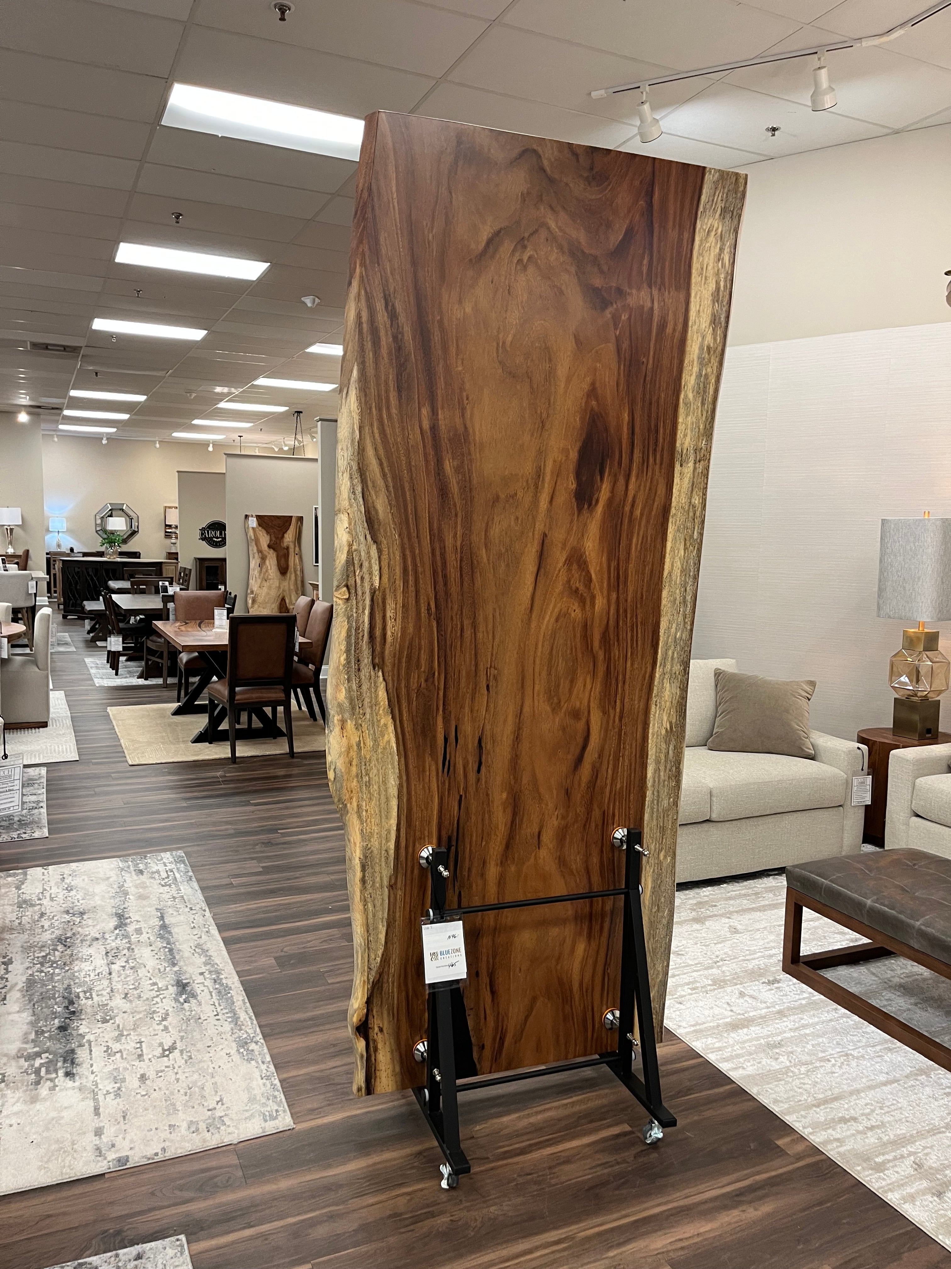 Nicoya 96" Guanacaste Live Edge Dining Table - Natural - SN465