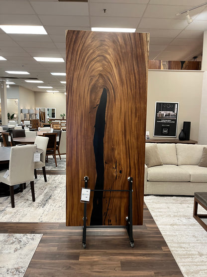 Avellanas 96" Guanacaste Live Edge Dining Table - Natural- SN468