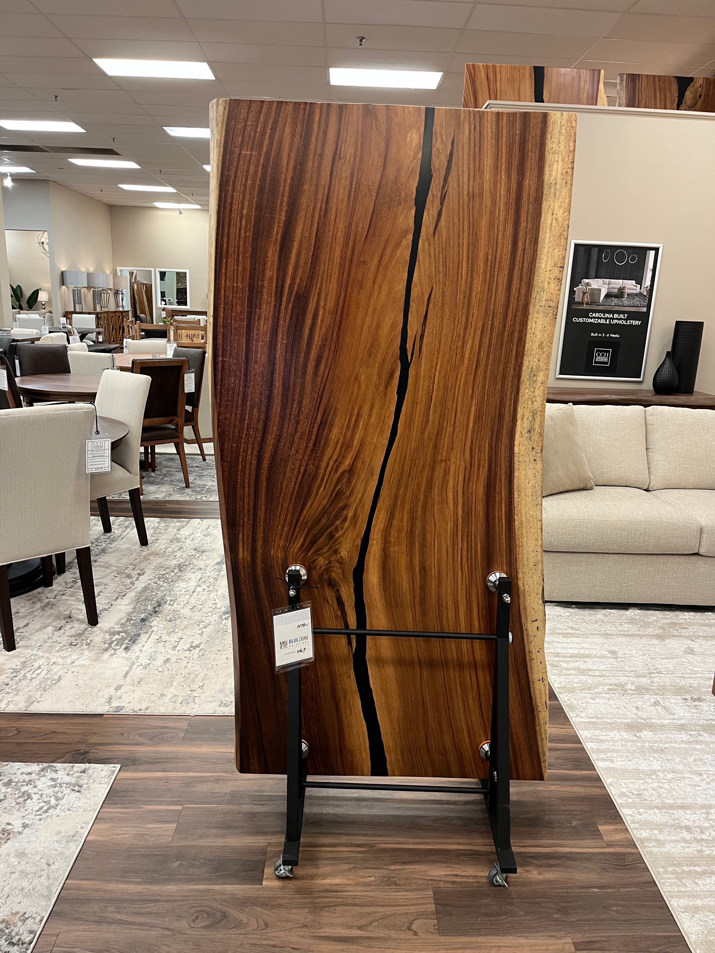 Nicoya 72" Guanacaste Live Edge Dining Table - Natural - SN469