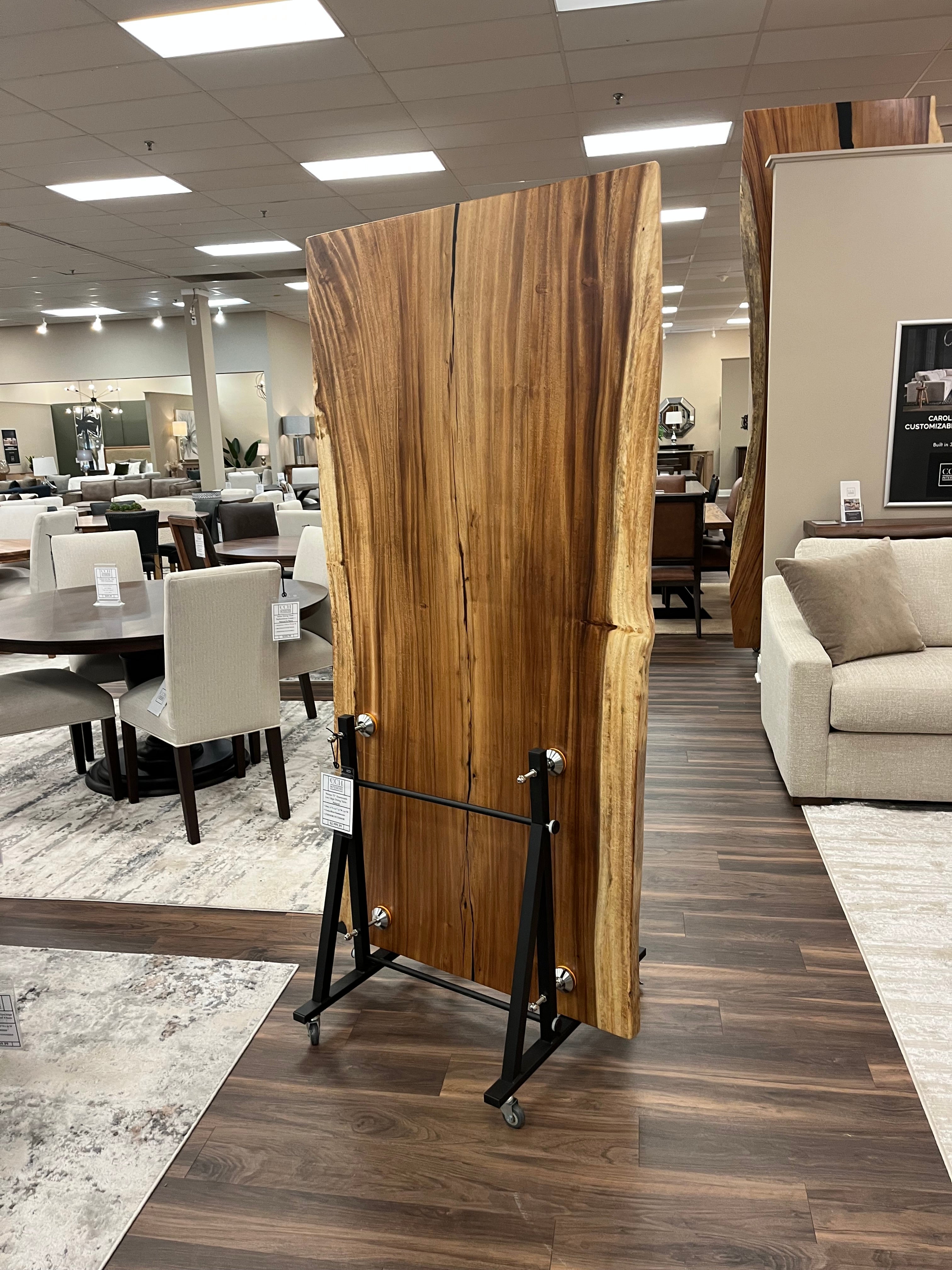 Nicoya 72" Guanacaste Live Edge Dining Table - Natural - SN470