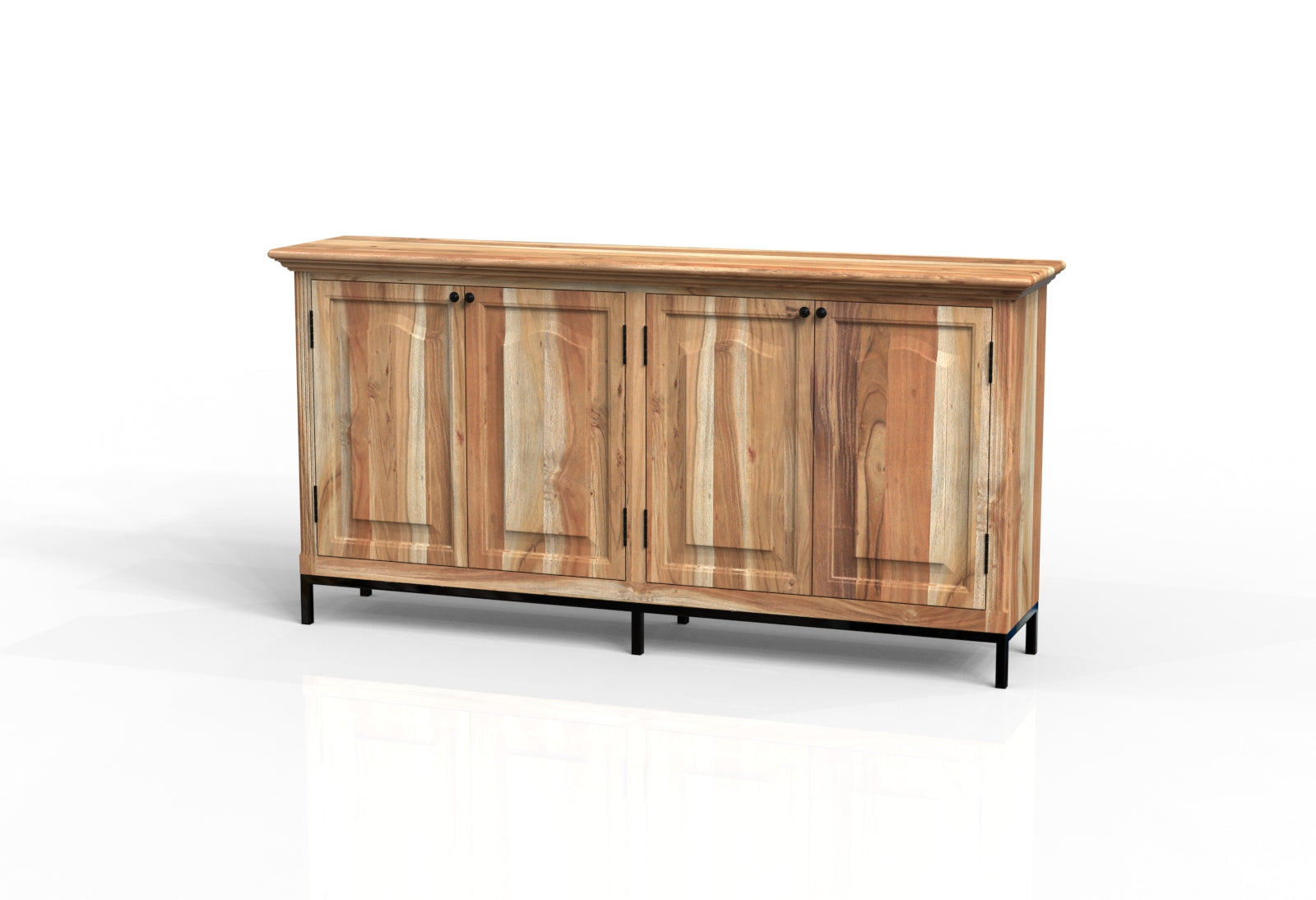 Blair 76" 4 Door Sideboard - Natural
