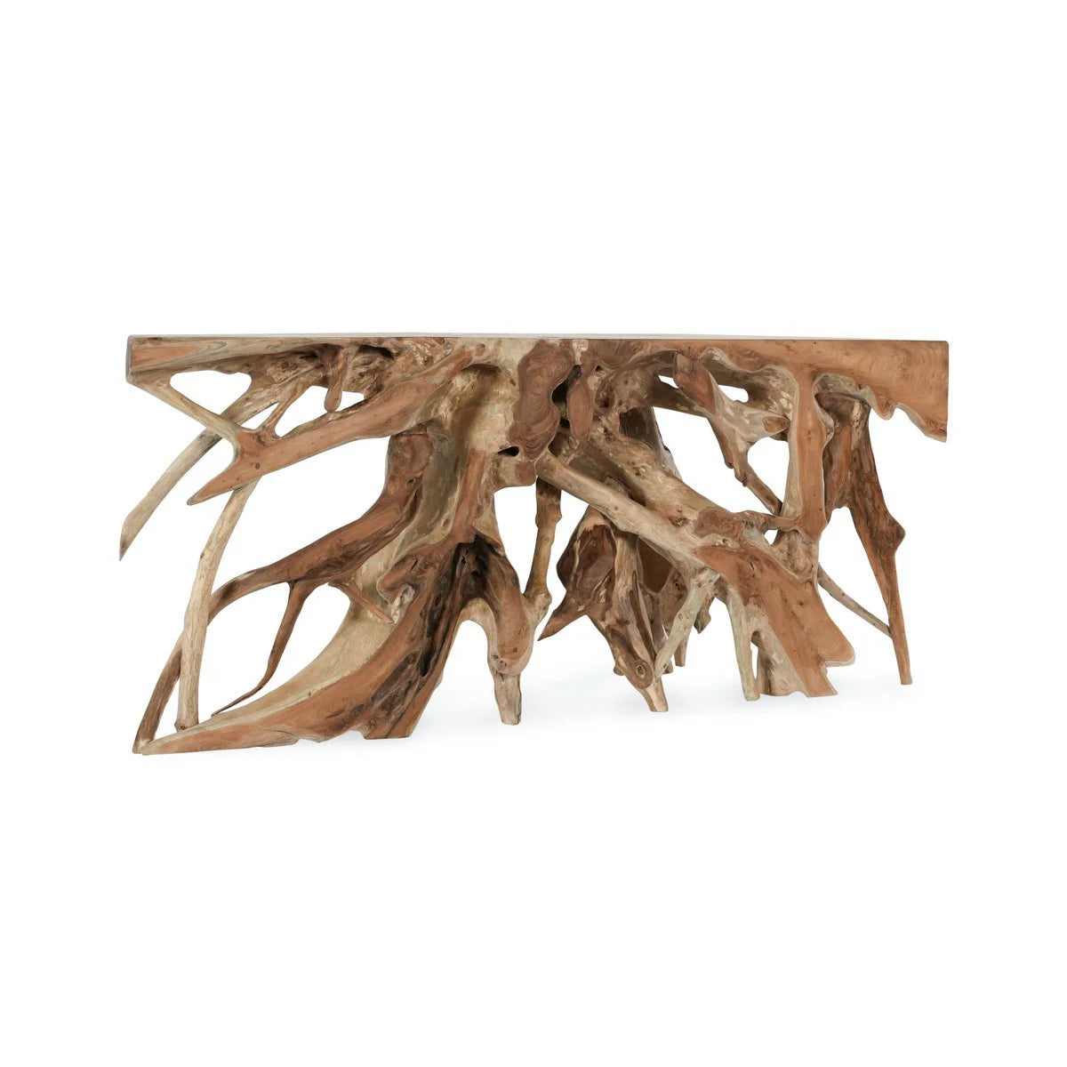 Crete 70" Teak Root Console Table - Natural