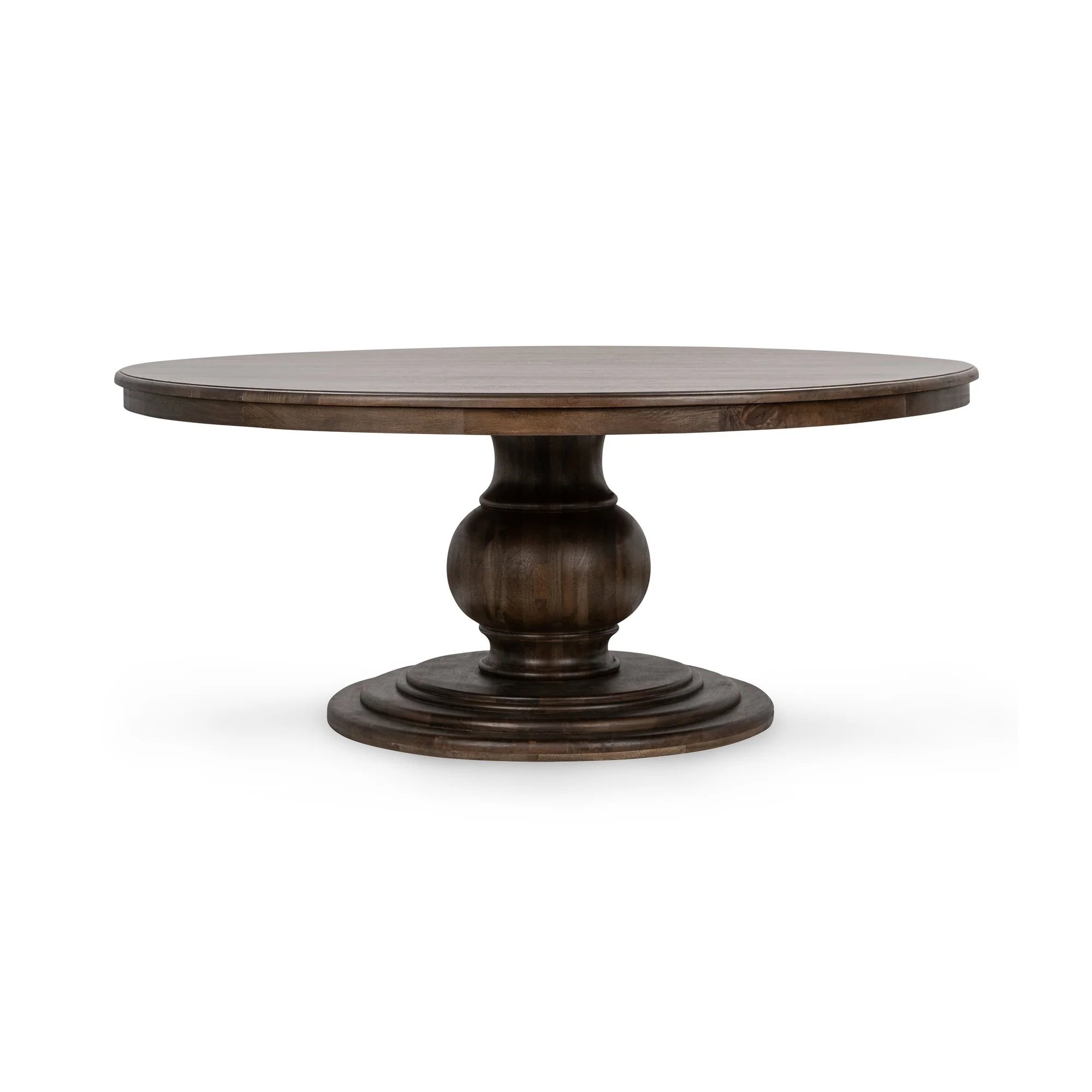 Aidan 48" Round Dining Table - Burnish Brown