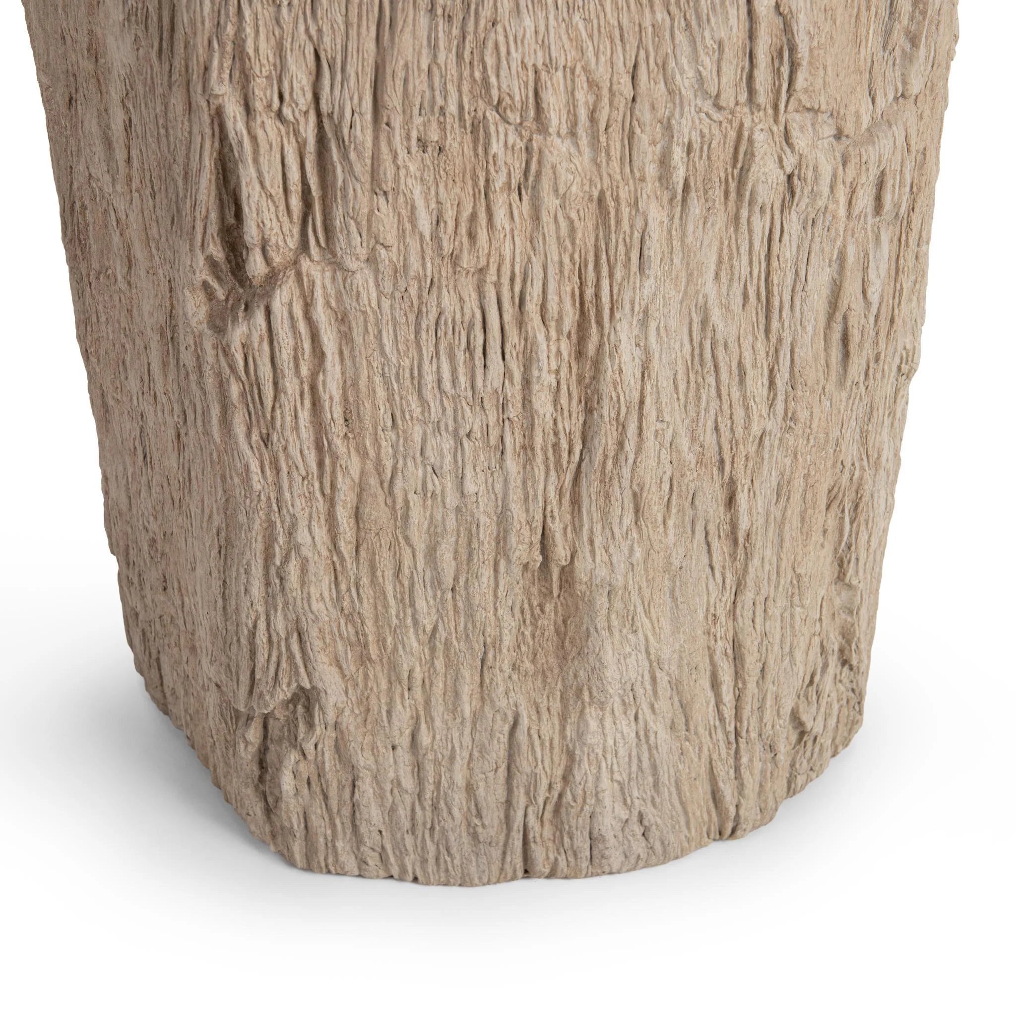 Mossi 18" Petrified Wood End Table - Coastal Birch (Copy)