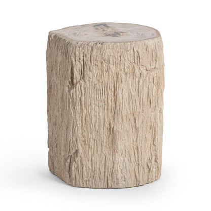 Mossi 18" Petrified Wood End Table - Coastal Birch (Copy)