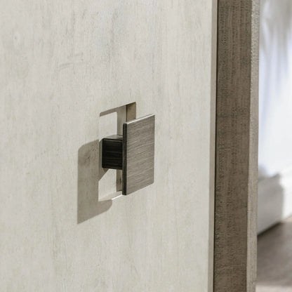 Tempe 50" Reclaimed Pine 2 Door Cabinet - Gray + Antique White