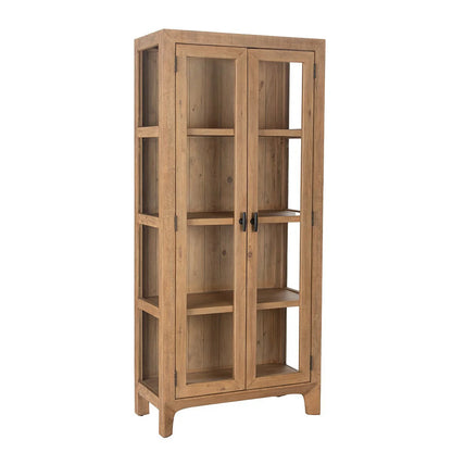 Colsen 36" 2 Door Tall Cabinet - Warm Natural