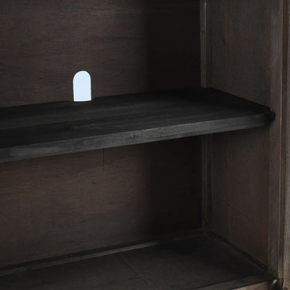 Elijah 96" Pine 6 Door Sideboard - Cream