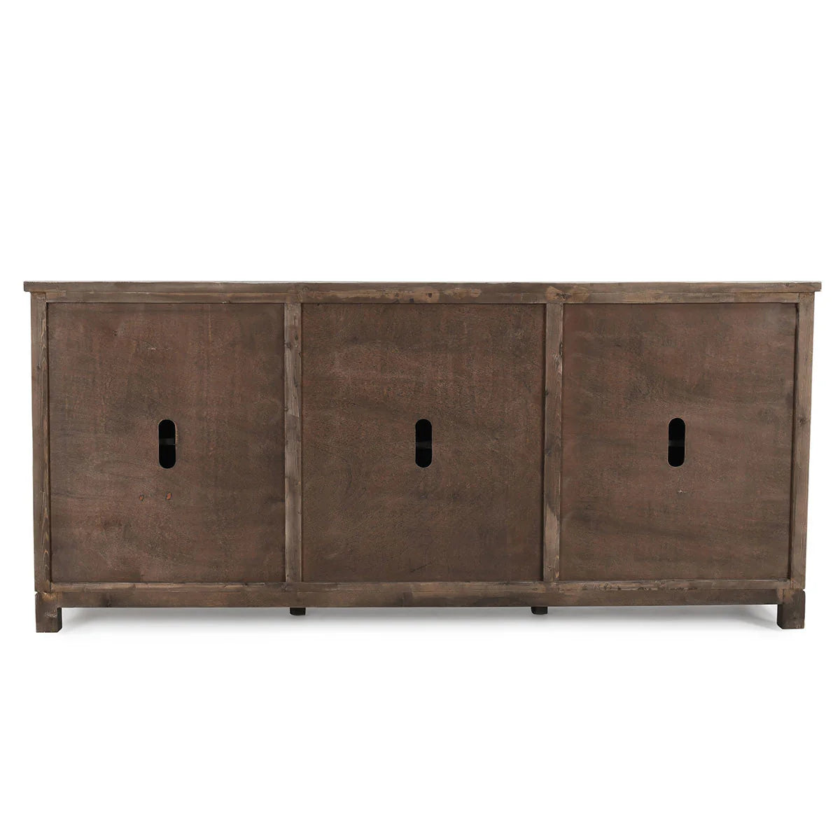 Elijah 96" Pine 6 Door Sideboard - Cream