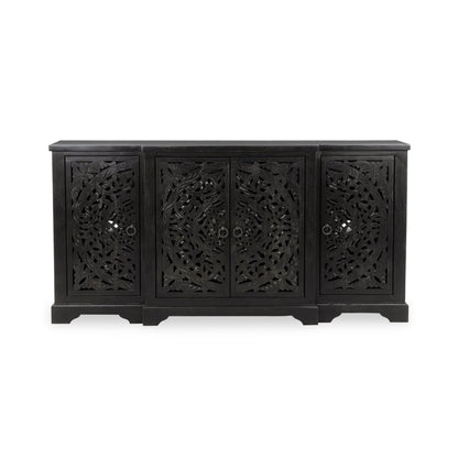 Enzo 72" 4 Door Sideboard - Harvest Walnut
