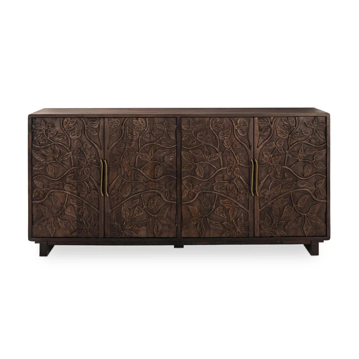 Athens 78" 4 Door Sideboard - Kona Brown