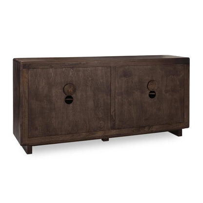 Athens 78" 4 Door Sideboard - Kona Brown