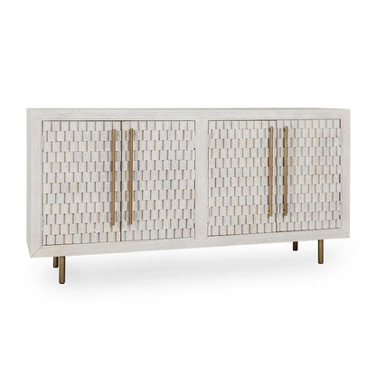 Harden 72" 4 Door Sideboard - Coastal White
