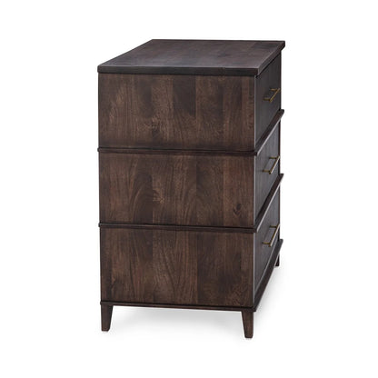 Westland 36" 3 Drawer Nightstand - Kona Brown