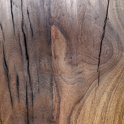 Alex 58" Reclaimed Wood Bench - Rustic Brown + Iron