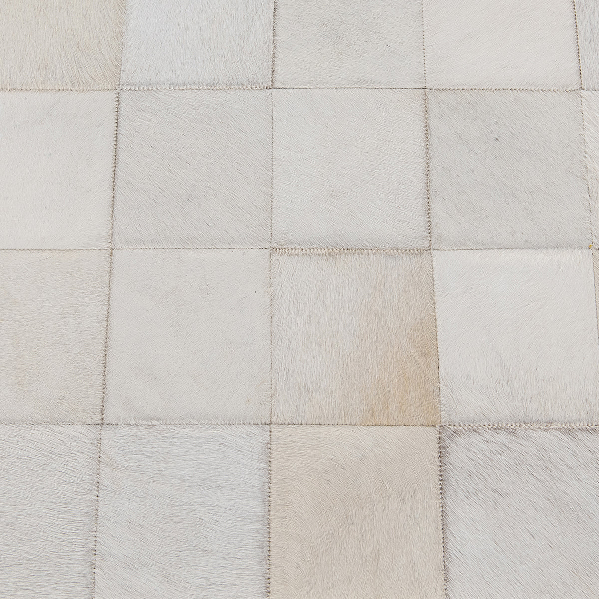 Kenna 60" Hair on Hide Leather Bench -  Dusty Cream