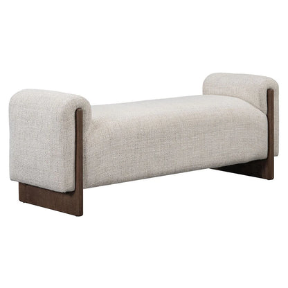 Linnea 60" Upholstered Bench - Sand