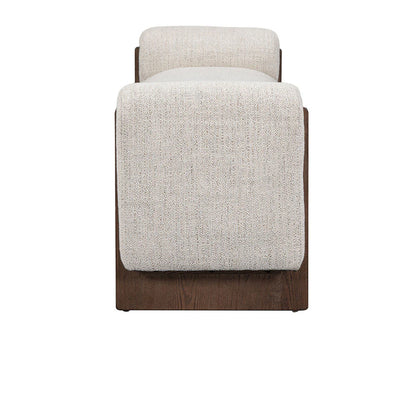 Linnea 60" Upholstered Bench - Sand